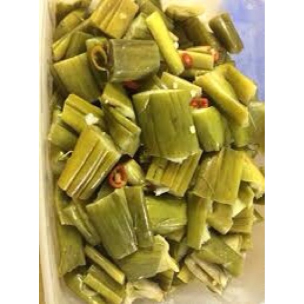 100g mùng muối 1 lạng môn muối dọc mùng muối bạc hà muối chua dưa môn ngọt