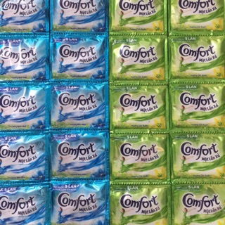 Dây 10 Gói Nước Xả Vải Comfort 1 lần xả/Đậm Đặc