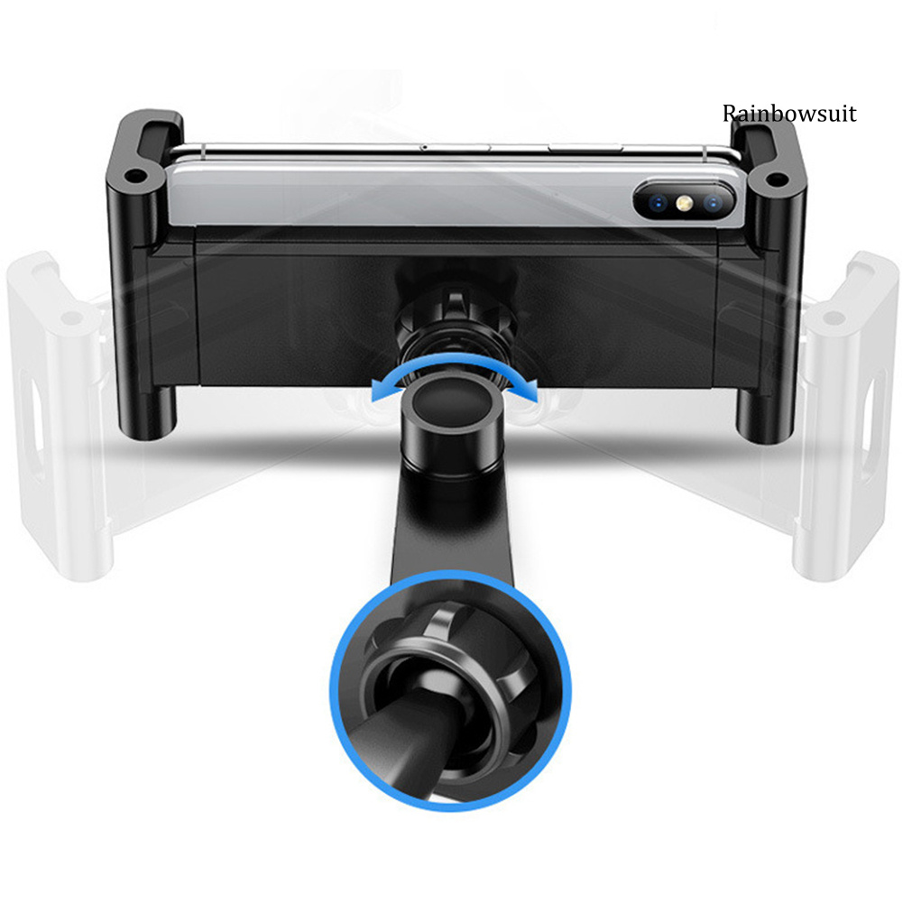 Giá đỡ điện thoại/ máy tính bảng có thể điều chỉnh gắn ghế sau xe hơi