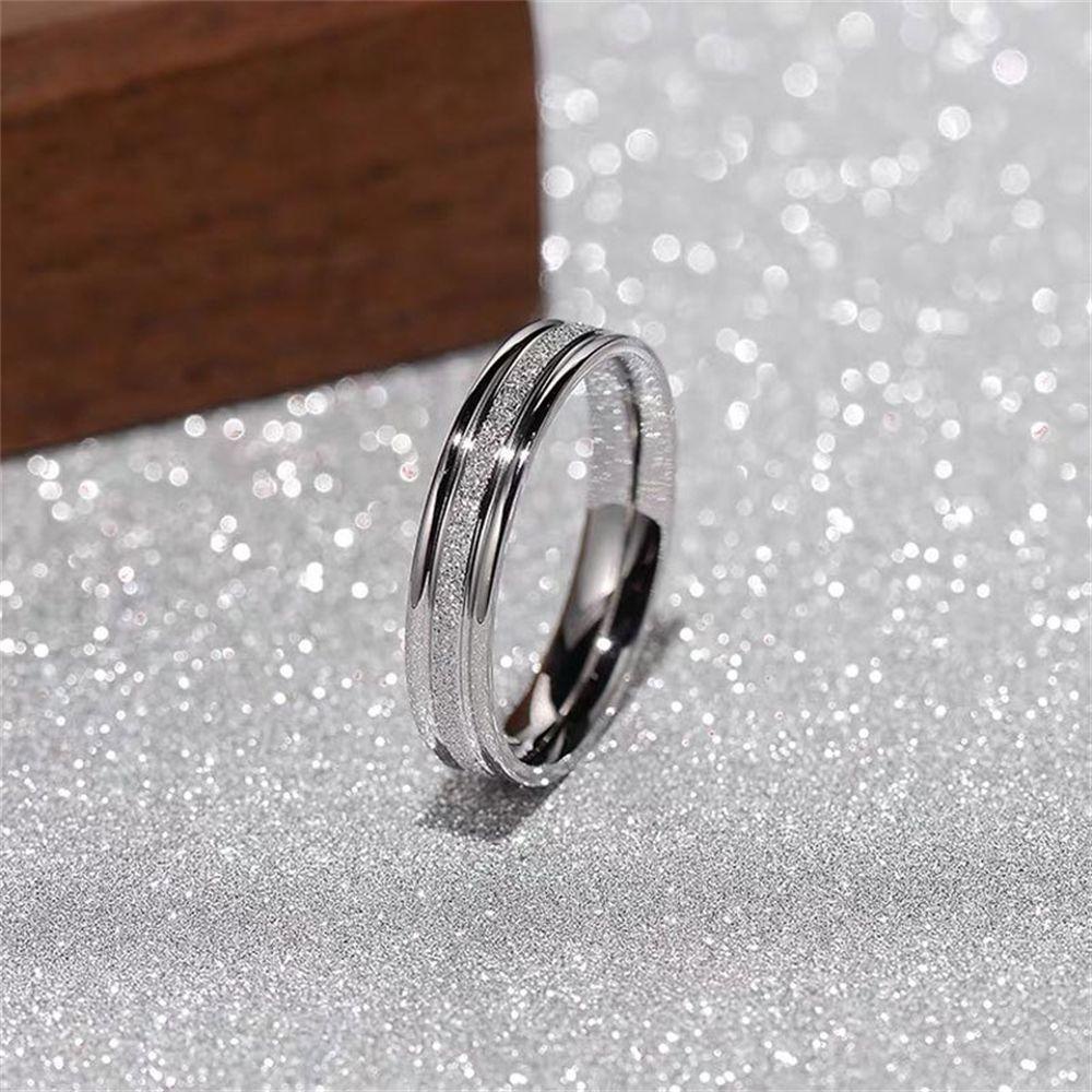 ROSE Nhẫn Bản Rộng 6mm Tùy Chỉnh Phong Cách Bohemian Thời Trang Cho Nam Nữ