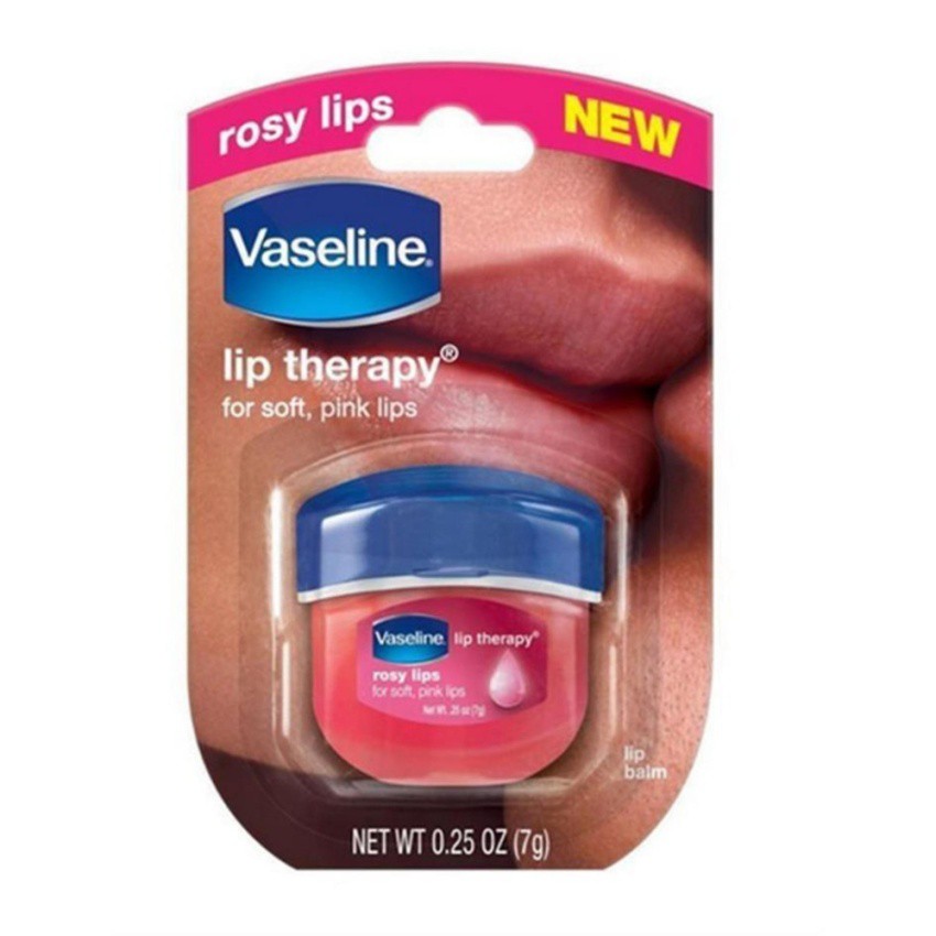 Son Dưỡng Môi Vaseline Mùi Hoa Hồng Lip Therapy Rosy Lips 7g