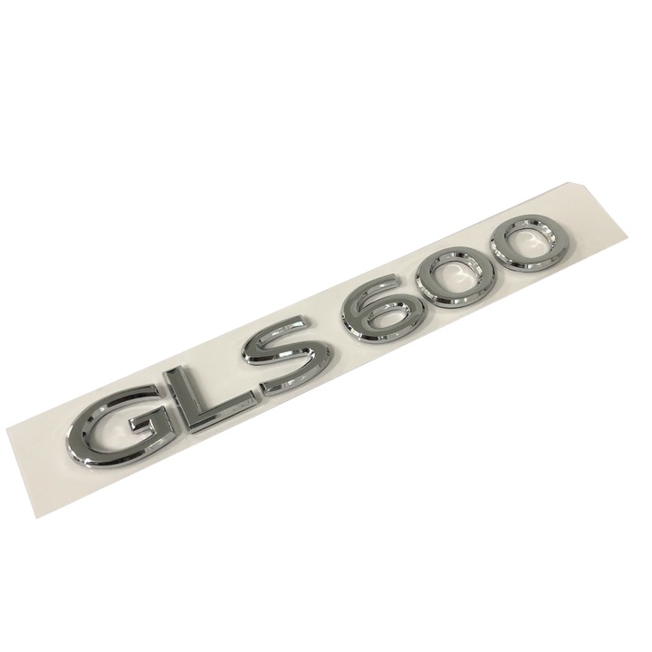 Decal tem chữ GLS600 dán đuôi xe ô tô Maybach tạo điểm nhấn cho xe