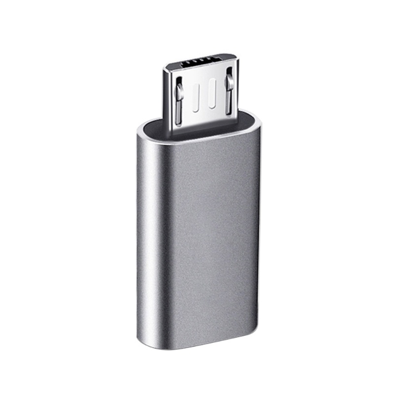 Cáp Chuyển Đổi Type C Sang Micro Màu Đen / Bạc Chuyên Dụng Chất Lượng Cao