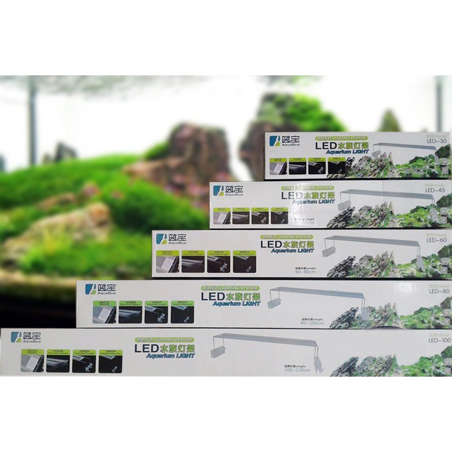 ĐÈN LED AQUABLUE - ĐÈN BÌNH DÂN CHO HỒ THỦY SINH