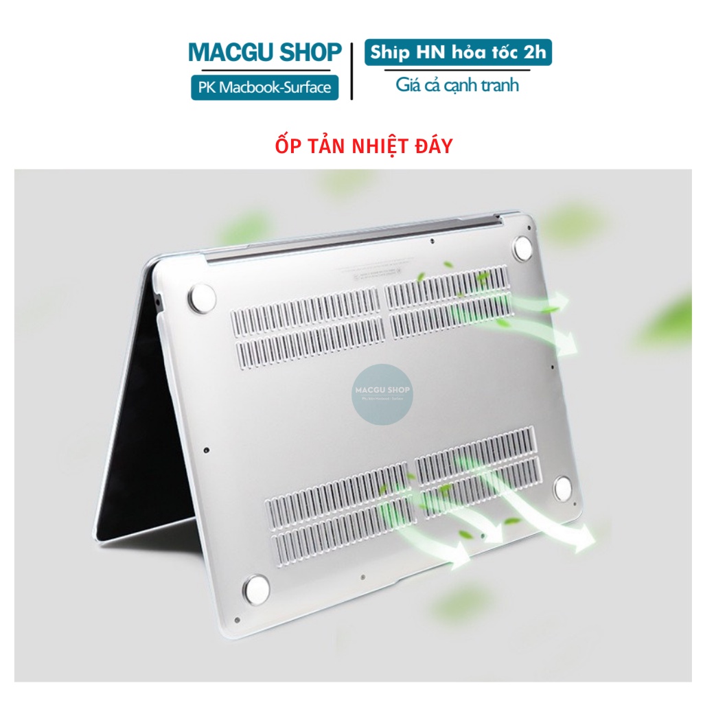 Ốp Macbook SIÊU MỎNG Trong Suốt Chính Hãng JRC cho macbook-Chống Va Đập Tốt