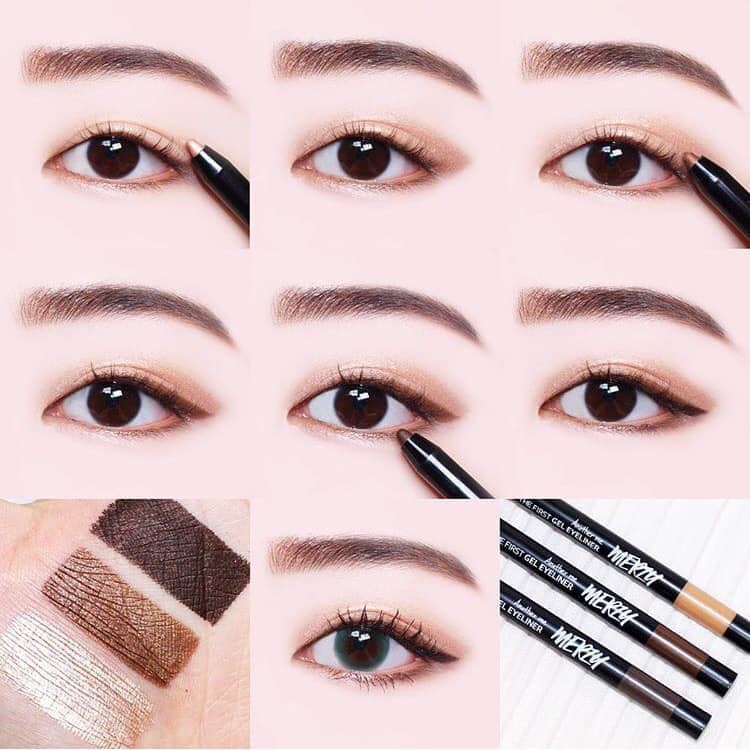 Bút kẻ mắt MERZY chống trôi Another Me The First Pen Eyeliner (Chính hãng)