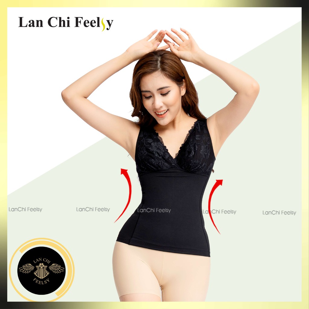 Đồ lót gen nịt bụng định hình giảm eo, mỡ lưng nách, có đệm nâng ngực sau sinh A01N,mặc đầm ôm bó, áo dài, không lộ | BigBuy360 - bigbuy360.vn