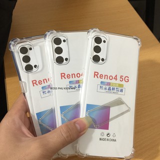 Ốp lưng OPPO Reno4 5G / Reno4 pro 5G 2020 chống sốc full 4 góc bảo vệ điện thoại tuyệt đối ( loại dày )