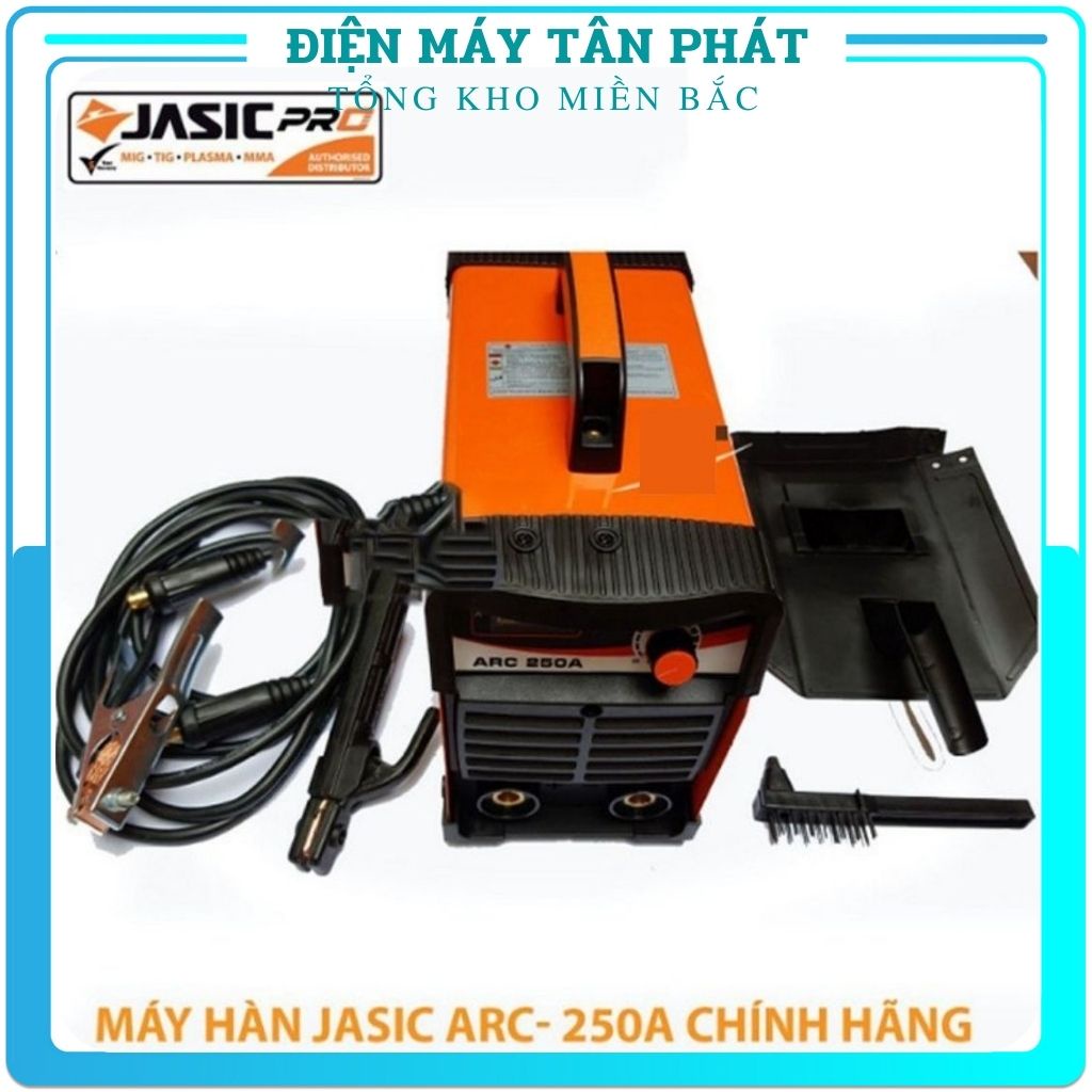 Máy hàn mini JASIC ARC 250A hàn que điện tử cầm tay chính hãng 1 núm mạnh mẽ bền bỉ