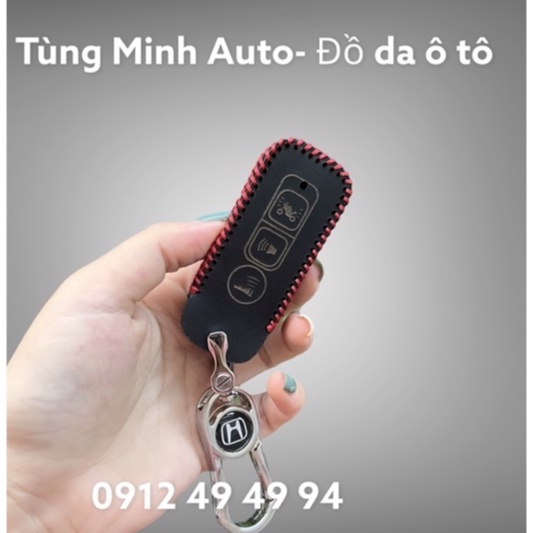 Bọc chìa khoá smartkey SH  ,SH Mode,Bao da smartkey SH , bọc chìa khoá da thật khâu tay xinh xò