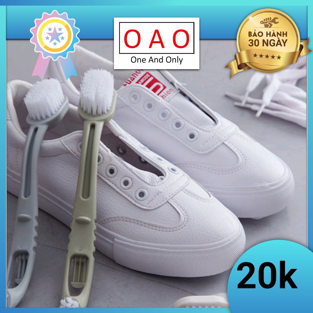 Bàn chải đánh giày đa năng - Vệ sinh giầy thể thao, sneaker, dây giày, tường, kẽ sàn - Giao màu sắc ngẫu nhiên