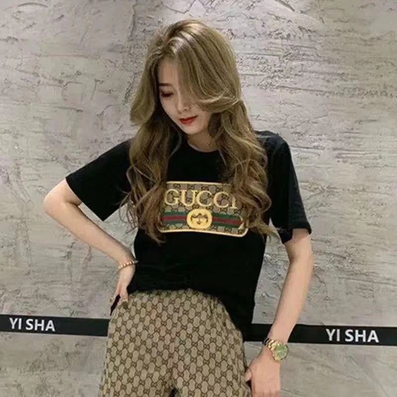 Set Áo Thun Cotton + Quần Sọt Thời Trang Đi Biển Cho Nữ