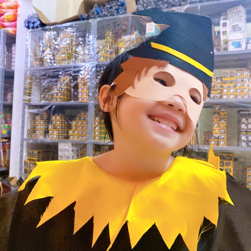Choàng Hóa Trang Phù Thủy cho Bé Trai, Bé Gái. Đồ Hóa Trang Halloween