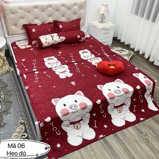 Sét 5 Món Chăn Hè Ga Gối,m6,m8 Nhiều Mẫu Lựa Chọn