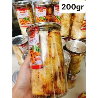 Khô Cá Thiều Miếng lon pet 200gr