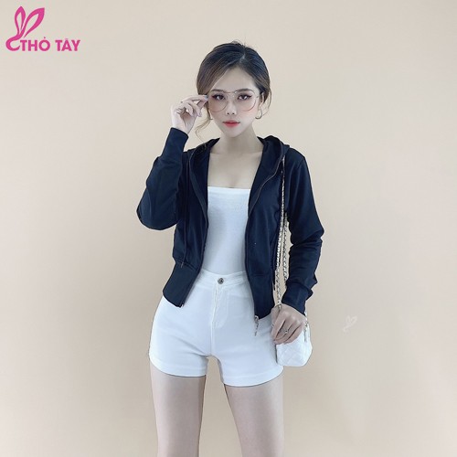 Áo khoác nữ trơn form coptop - THỎ TÂY | BigBuy360 - bigbuy360.vn