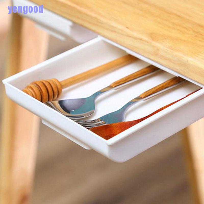 Hộp đựng đồ gắn dưới bàn dạng ngăn kéo tiện lợi