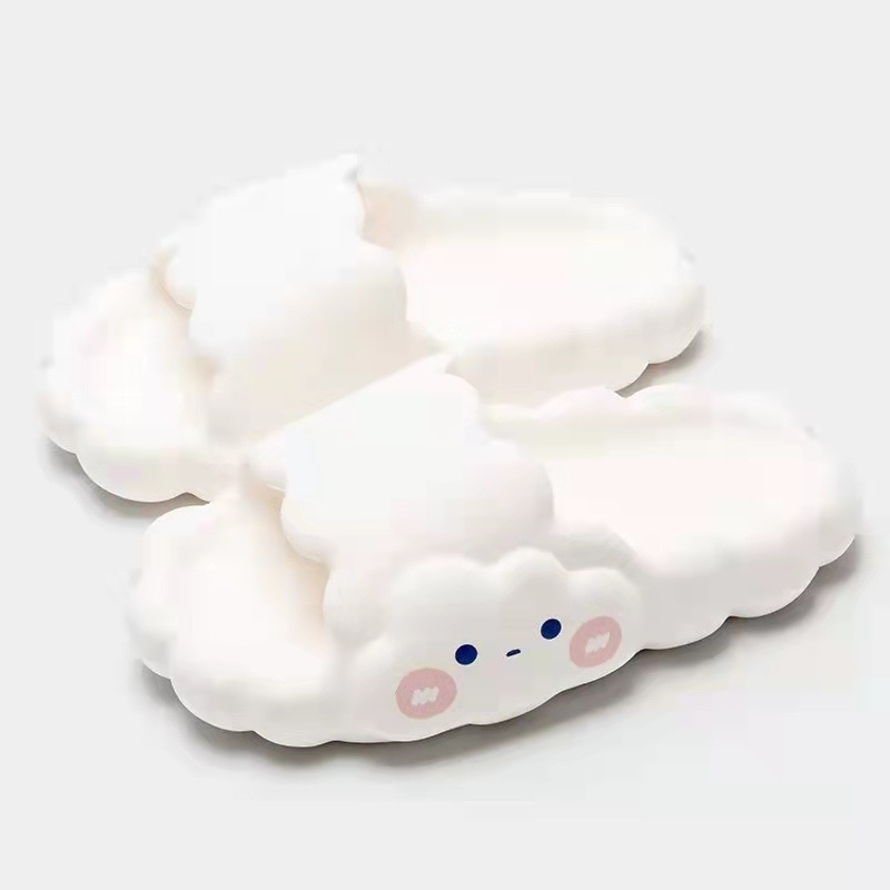 Dép mây nữ độn đế quai ngang CLOUD đế 3cm cao cấp ulzzang 2022