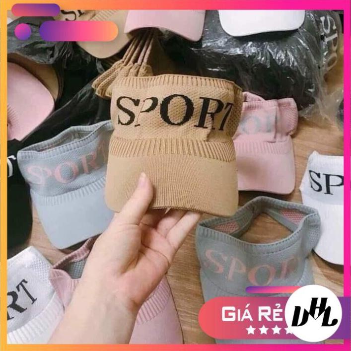 Mũ thể thao nửa đầu SPORT [ FREE SHIP ] nón kết nửa đầu thời trang dành cho nữ phong cách Hàn Quốc