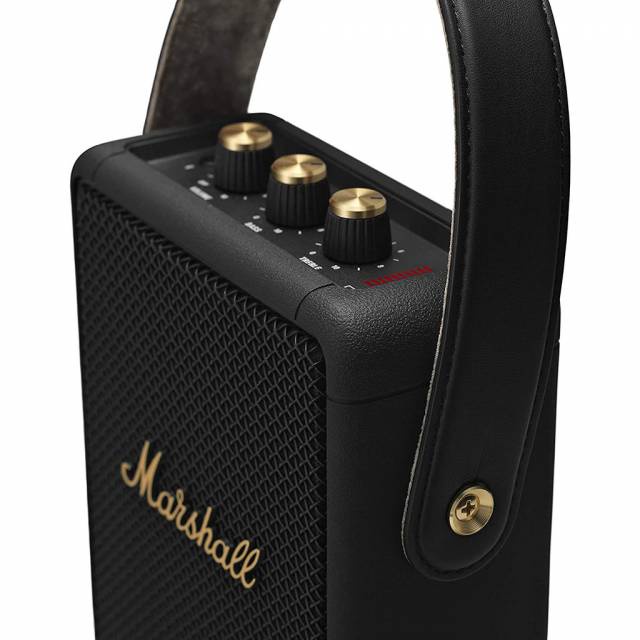 Loa Bluetooth Marshall Stockwell II Black & Brass (Anh Quốc), không dây,pin 20 tiếng,chống nước, chính hãng, BH 12 tháng