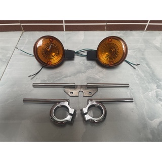 Tay xi nhan trước sau cần xi nhan trước sau simson s50 s51 s70
