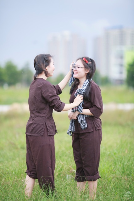 Bộ nông dân chụp kỉ yếu