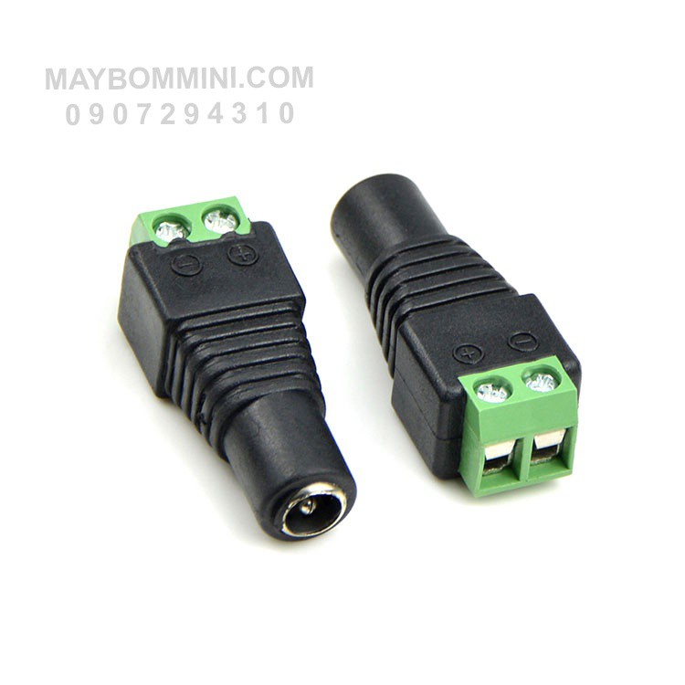 Bộ 5 Jack Cấm Nguồn Điện DC Đực Cái