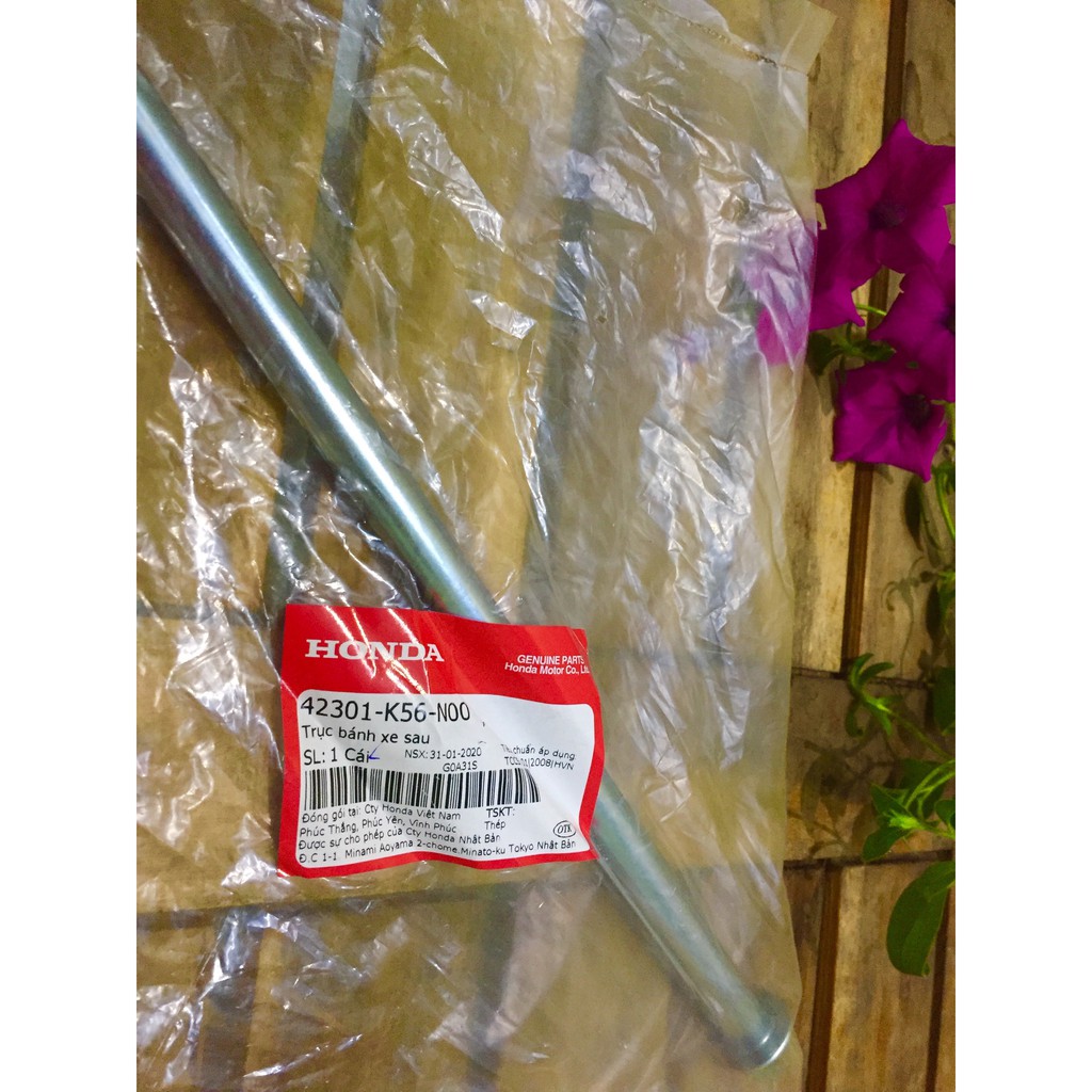 Cốt và tán bánh xe sau chính hãng Honda cho xe Winner