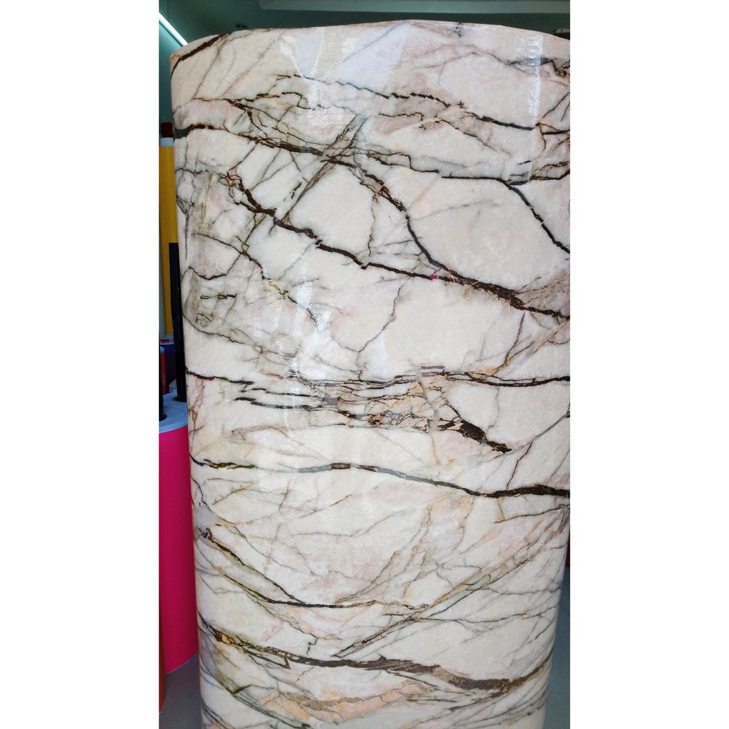 Combo Giấy dán tường vân đá dày dặn Marble Stone (khổ 60cm)