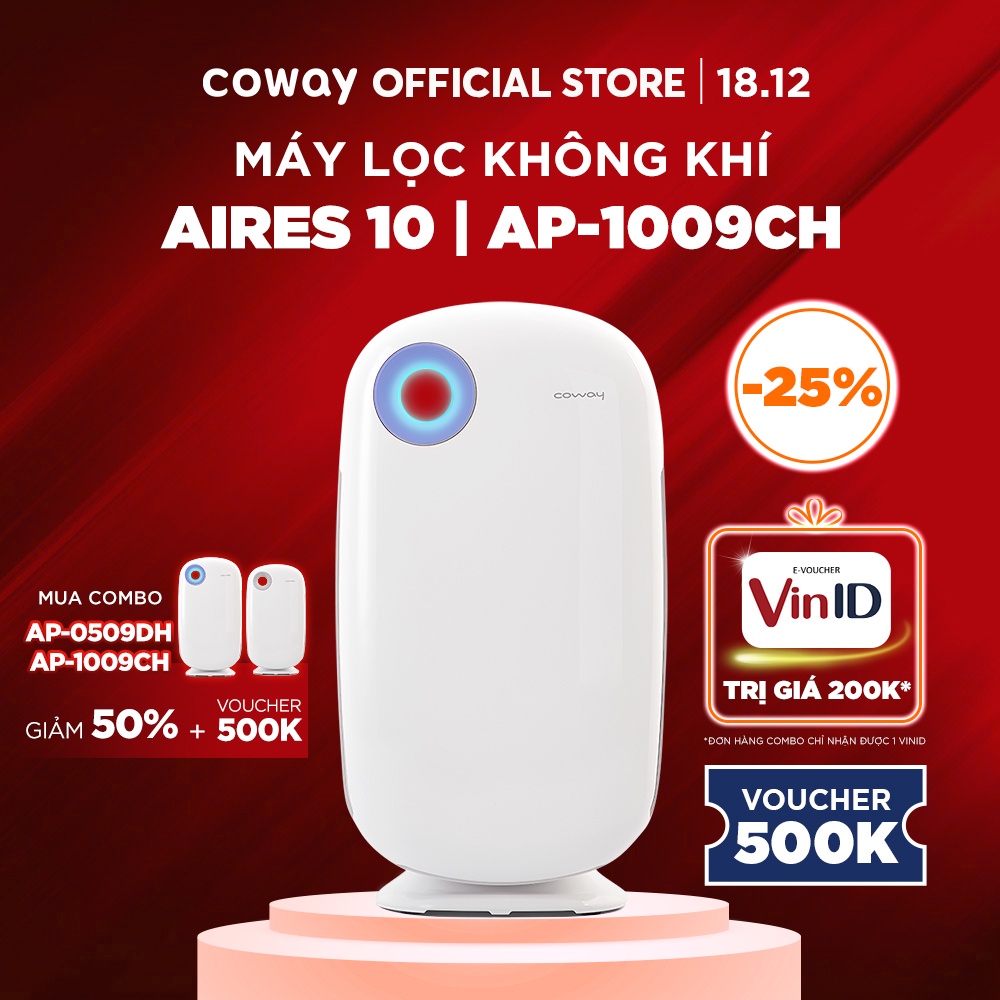 Máy lọc không khí Coway Aires (10) AP-1009CH