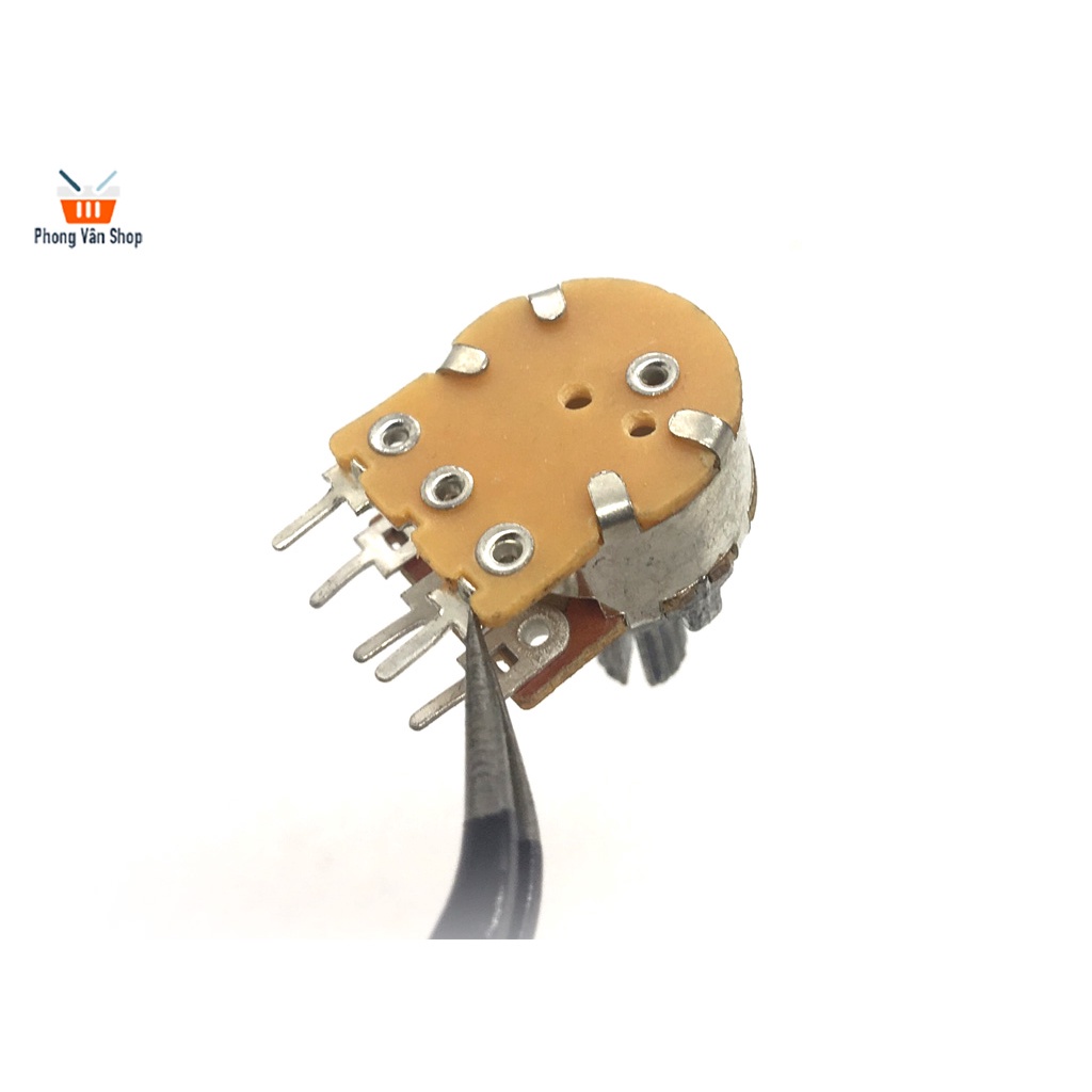 Biến trở đơn công tắc 5 chân WH148 15mm B1k 2k 5k 10k 20k 50k 100k
