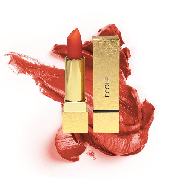 Son Thỏi Ecole Ver2 -37 Chavi Đỏ cam  Delight Lipstick 2019