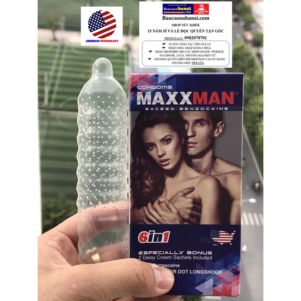 Mua 1 Tặng 1 Khi Mua Hộp Bao Cao Maxxman 3 Cái Plus  Được Lựa Chọn Bất Kỳ Gel Bôi Trơn 100ml Mùi Hương Yêu Thích!