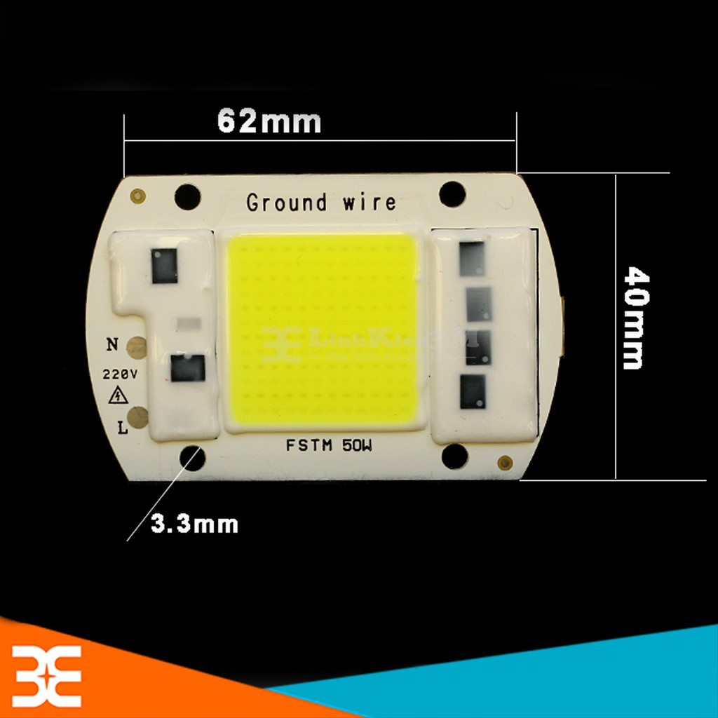 Led Công Suất 50W 220VAC siêu sáng
