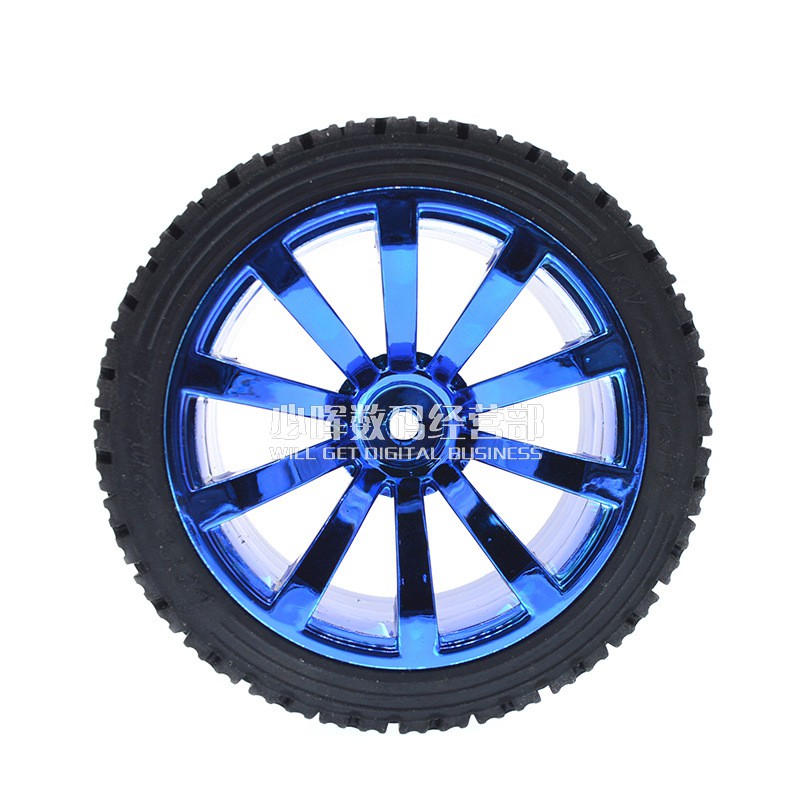 Lốp bánh xe 65mm độ ma sát cao, kèm khớp nối - hàng cao cấp loại đẹp | BigBuy360 - bigbuy360.vn
