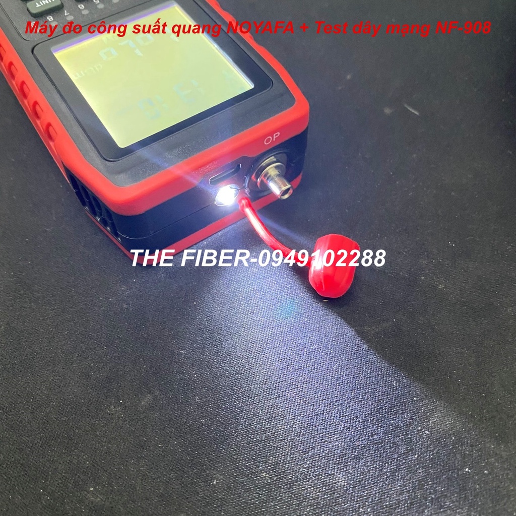 Máy đo công suất quang và Test cáp mạng NOYAFA NF-908