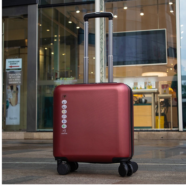 Hộp đựng xe đẩy doanh nhân cỡ nhỏ, vali lên máy bay hạng nhẹ cho nam và nữ, bánh xe hành lý mã 18 inch 20 inch phổ thông
