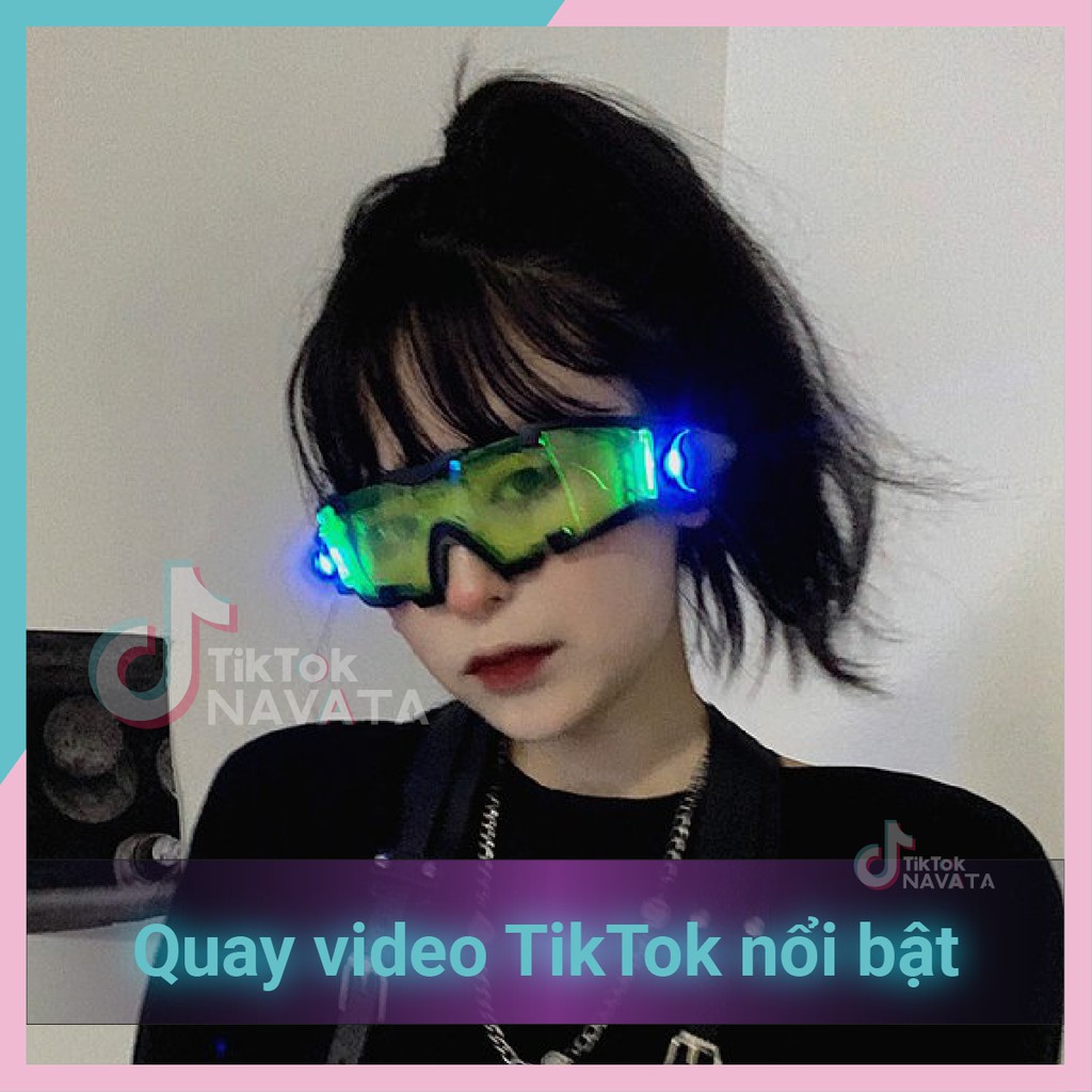 Kính TikTok ✅ phát sáng có đèn 2 bên - Hỗ trợ quay video TikTok triệu views cực ảo | Bảo Hành 3 tháng