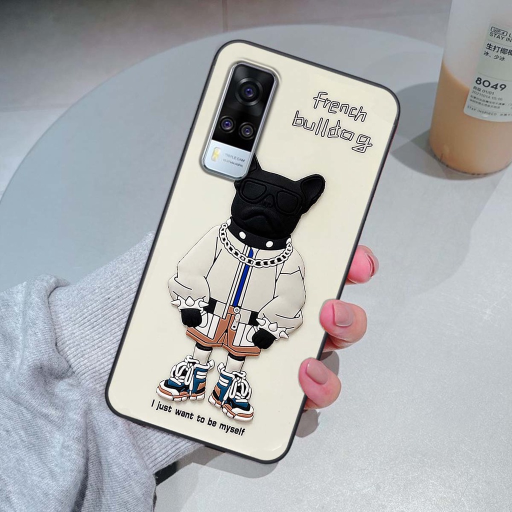 Ốp Vivo Y51 2020 trái tim, thời trang, thể thao, ốp viền dẻo đẹp