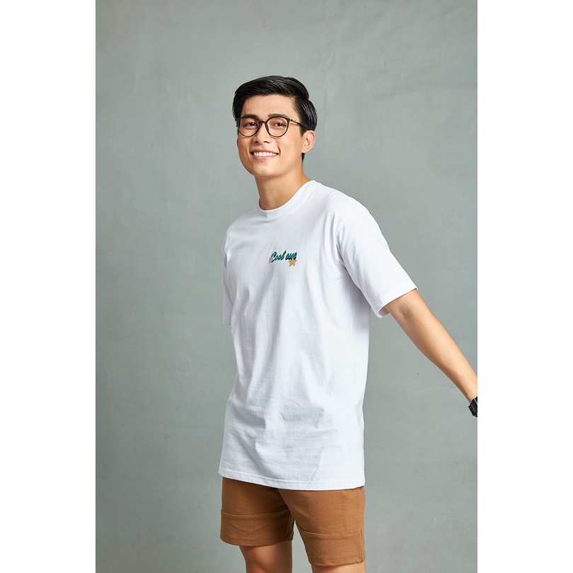 Áo thun nam cổ tròn BEN &amp; TOD 22062 vải cotton, ghép màu, thoáng mát, cao cấp, thanh lịch, trẻ trung