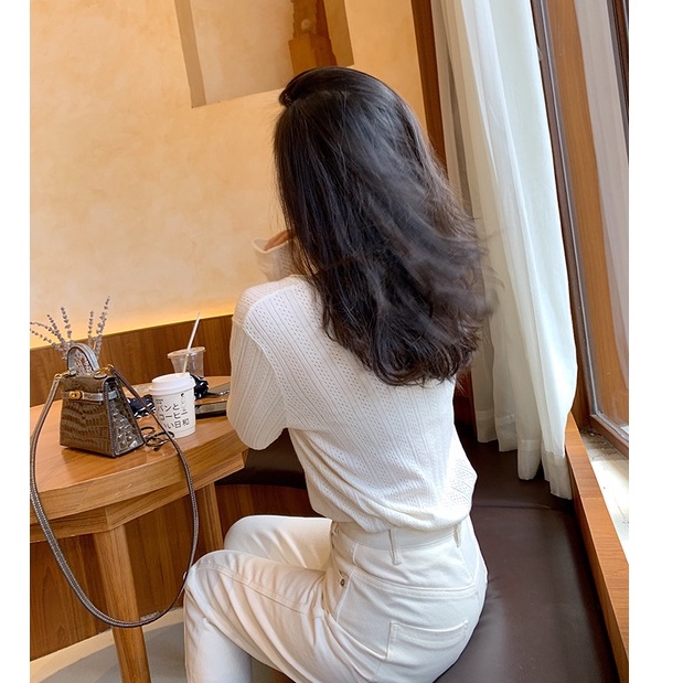 Áo Khoác Cardigan Vải Dệt Kim Tay Dài Màu Sắc Thanh Lịch Cho Phái Nữ Xiaozhainv | BigBuy360 - bigbuy360.vn