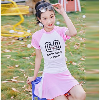 Bikini  Đồ Bơi Liền Mảnh Cho Bé Gái 2021