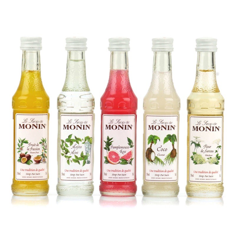 Syrup Đào dâu vải cam đỏ Monin 700ml