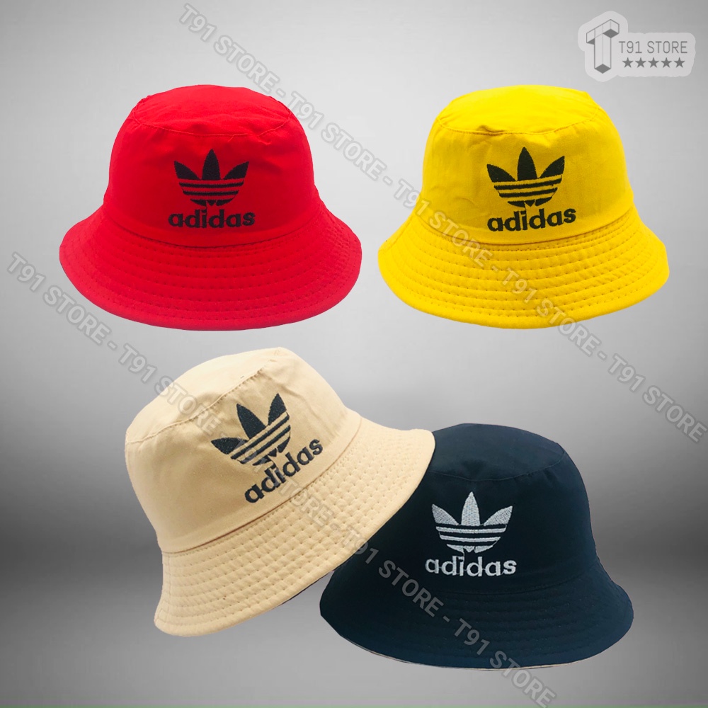 Nón bo cụp - Mũ vành 2 mặt có thêu logo màu sắc đa dạng - Phong cách trẻ trung, hiện đại