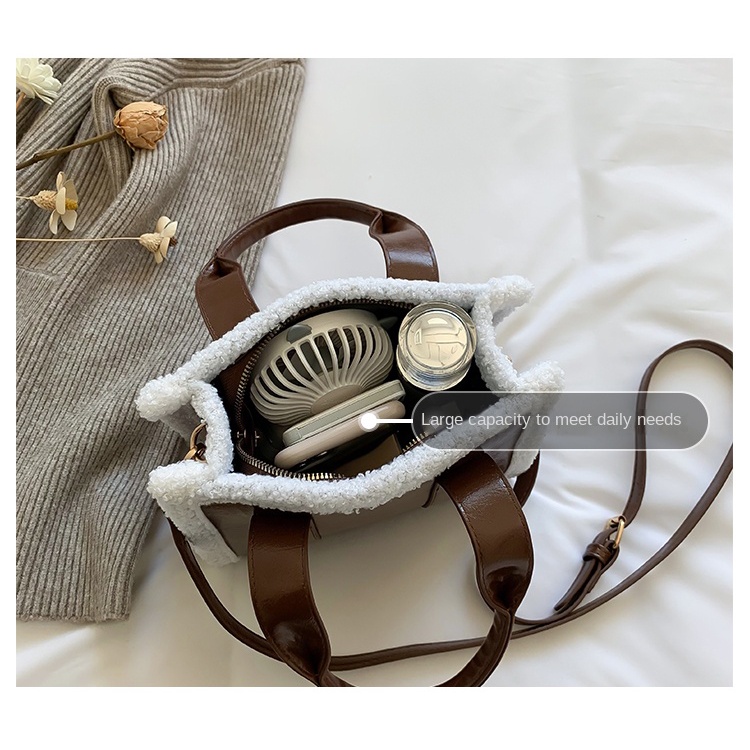 Túi tote Nhỏ Xinh In Chữ Cá Tính Thời Trang