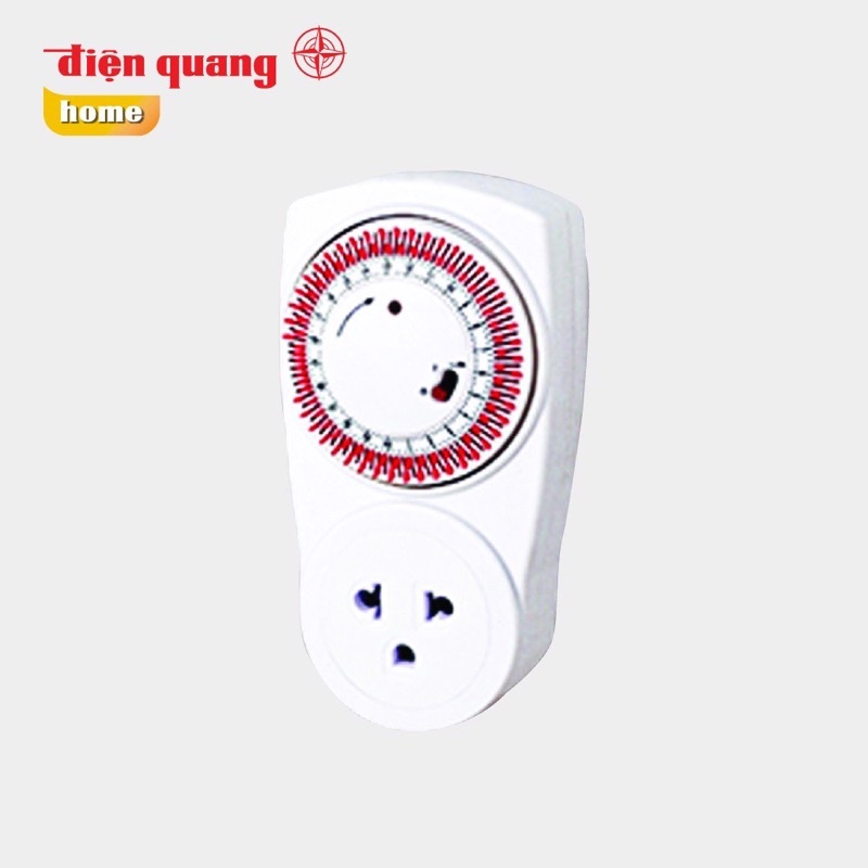 Ổ cắm hẹn giờ Điện Quang ĐQ ESK MT06 WBL13