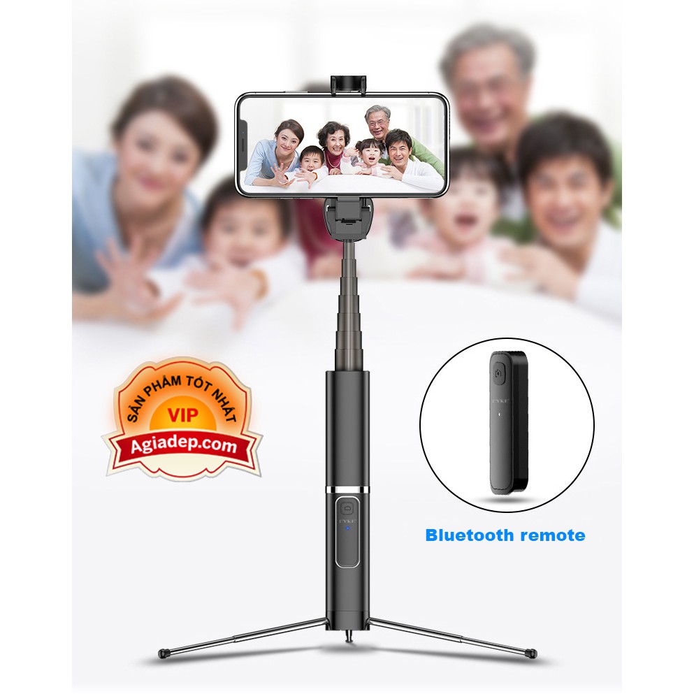 Gậy Tự Sướng Selfie Tripod - Kèm Nút Chụp Ảnh bluetooth Không Dây Từ Xa Chuyên Nghiệp Streamer Live Streaming - CYKE | BigBuy360 - bigbuy360.vn