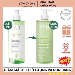 Sữa rửa mặt SVR Sebiaclear Gel Moussant, sữa rửa mặt cho da dầu mụn - LUY Store