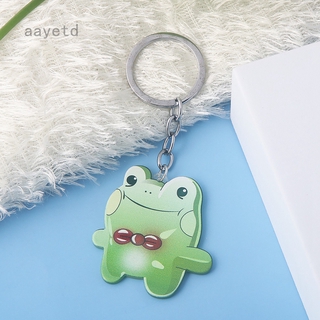 Móc Khóa Hình Ếch Chất Liệu Acrylic