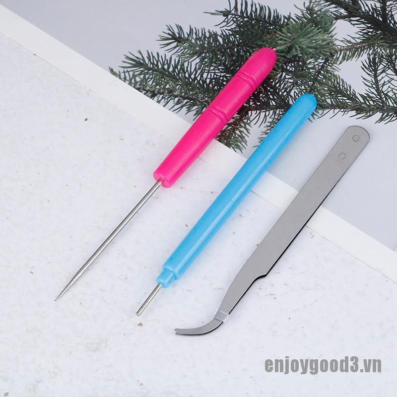 Set 3 Dụng Cụ Hỗ Trợ Làm Tranh Giấy Quilling